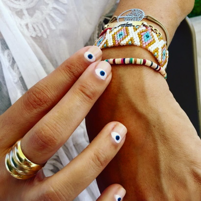 beautiful bohemian nails